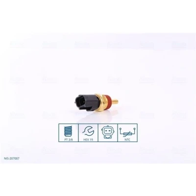 Imagem de NISSENS 207007 Sensor da Temperatura do Líquido de Refrigeração MITSUBISHI: OUTLANDER 3