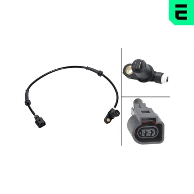 Imagem de OPTIMAL 06 S140 Sensor de ABS passivo 505 VOLKSWAGEN: Sharan I, SEAT: Alhambra FORD: Galaxy Mk1 MPV