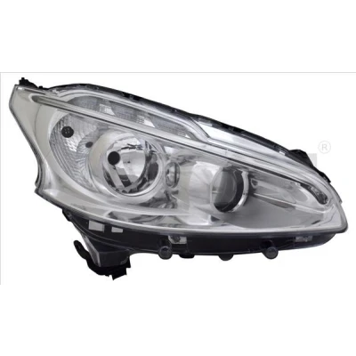 Imagem de TYC 20 14353 16 2 Farol Principal à direita H7/H7, LED com luz de circulação diurna para pela LED, sem motor elétrico