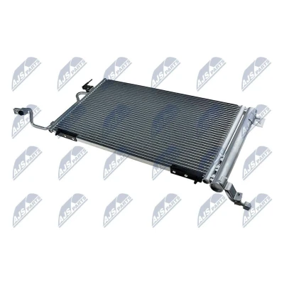 Imagem de NTY CCS CT 005 Condensador com secador Alumínio 580 PEUGEOT: 306 Hatchback, Partner I Van, CITROËN: Xsara Carrinha