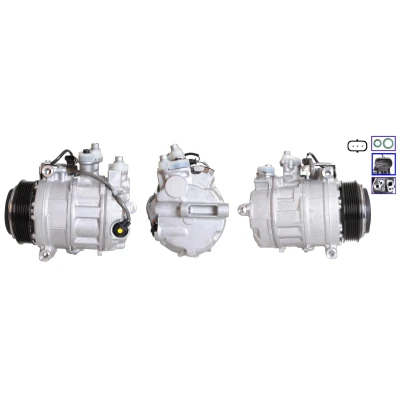 Imagem de LUCAS ACP01134 Compressor PAG 46 YF R 1234yf, 134a com juntas MERCEDES BENZ: Classe C Sedan
