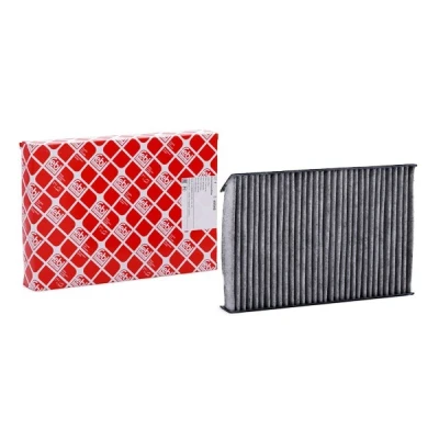Imagem de FEBI BILSTEIN 48540 Filtro, ar do habitáculo Com efeito antibacteriano, Filtro de carvão ativado 262 173 35 RENAULT: MEGANE 3 Grandtour