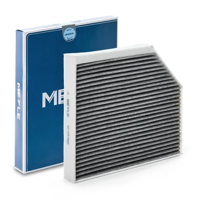 Imagem de MEYLE 112 320 0020 Filtro, ar do habitáculo Filtro de carvão ativado, Cartucho filtrante, com efeito absorção odor 241 279 35 ORIGINAL Quality