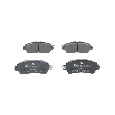 Imagem de ATE 13.0470 5674.2 Jogo de pastilhas para travão disco com avisador sonoro desgaste MAZDA: 2 Hatchback