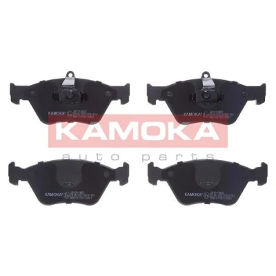 Imagem de KAMOKA JQ101175 Jogo de pastilhas para travão disco Eixo dianteiro preparado indicador aviso desgaste BMW: 5 Touring, Sedan