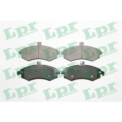 Imagem de LPR 05P1374 Jogo de pastilhas para travão disco HYUNDAI: Matrix, Elantra III Sedan, Hatchback