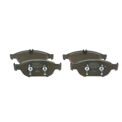 Imagem de BOSCH 0 986 494 772 Jogo de pastilhas para travão disco Baixo teor metálico com chapa anti ruído, grampo do êmbolo