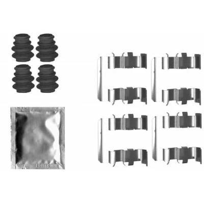 Imagem de TEXTAR 82546500 Kit de acessórios, pastilhas travão