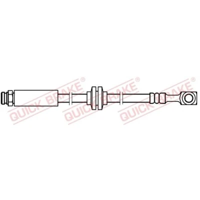 Imagem de QUICK BRAKE 50.756X Mangueira de Travão 425mm M10x1 com rosca interior, exterior