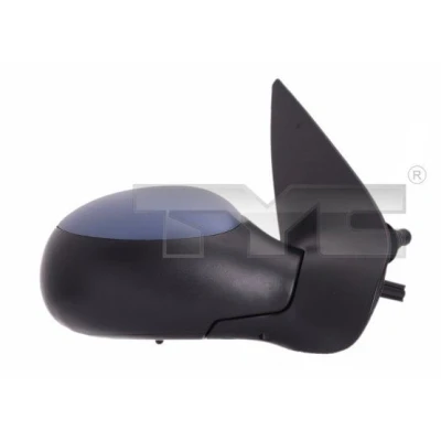 Imagem de Espelho retrovisor Tyc 326 0078 esquerda com subcapa ajuste: por cabo de aço, não esférico PEUGEOT: 206 Hatchback, SW