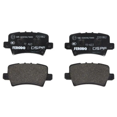 Imagem de FERODO RACING FDS1862 Jogo de pastilhas para travão disco HONDA: CIVIC 8 Hatchback,