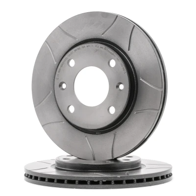 Imagem de BREMBO MAX LINE 09.5196.75 Disco de travão 247 20,4 4 interior ventilado, fendido revestido com parafusos PEUGEOT: 206 Hatchback, 106 II Hatchback