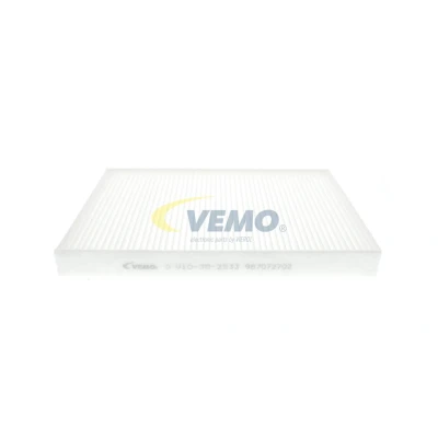 Imagem de VEMO V10 30 2533 Filtro, ar do habitáculo Filtro de partículas 310mm 220mm 30mm Papel Original Quality AUDI: A4 B9 Avant, Sedan, Q8