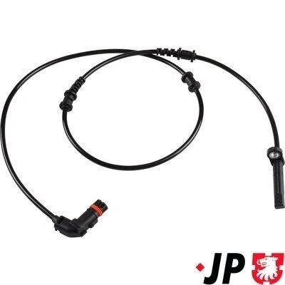 Imagem de JP GROUP 1397104700 Sensor de ABS Eixo dianteiro, lado esquerdo, direito activo 1020 preto