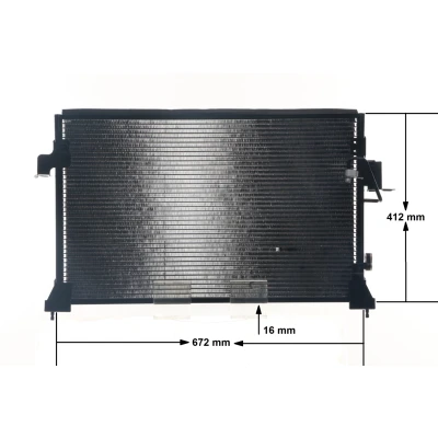 Imagem de MAHLE ORIGINAL AC 676 000S Condensador sem secador 632 LAND ROVER: Discovery 1
