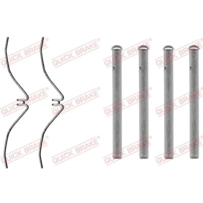 Imagem de QUICK BRAKE 109 1061 Kit de acessórios, pastilhas travão MAZDA: 323 III SW, FORD: Ranger Mk3
