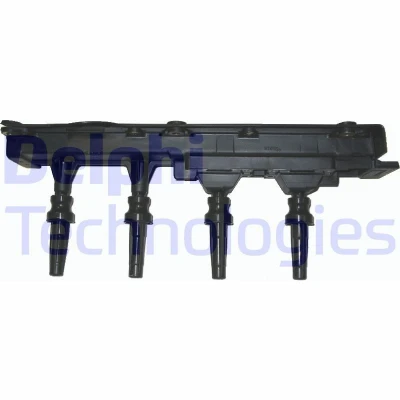 Imagem de DELPHI CE20024 12B1 Bobina de ignição 4pólos 12V PEUGEOT: 306 Hatchback, 406 Sedan, Carrinha, CITROËN: Xsara Picasso, Carrinha