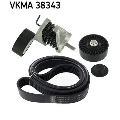 Imagem de SKF VKMA 38343 Jogo de correias trapezoidais estriadas BMW: 3 Touring, 1 Hatchback, Coupe