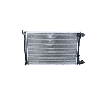 Imagem de NRF EASY FIT 519602 Radiador, arrefecimento do motor Alumínio 610 396 34 com retentor Aletas de refrigeração soldadas