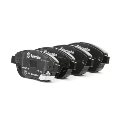 Imagem de BREMBO P 23 153 Jogo de pastilhas para travão disco com avisador sonoro desgaste sem acessórios FIAT: 500L