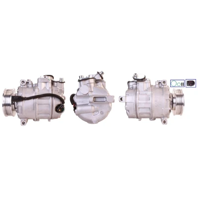 Imagem de ELSTOCK 51 0882 Compressor PAG 46 R 134a com juntas VOLKSWAGEN: Multivan 5 (7HM, Amarok Pick up