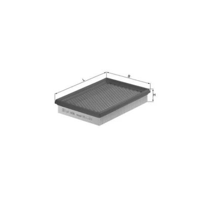 Imagem de MAHLE ORIGINAL LX 1038 Filtro de ar 37,3mm 166mm 211,0mm Cartucho filtrante AUDI: A6 C5 Sedan, Avant