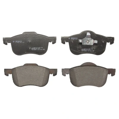 Imagem de BOSCH 0 986 424 540 Jogo de pastilhas para travão disco Baixo teor metálico com grampo do êmbolo, chapa anti ruído VOLVO: S80 I, S60 V70 2