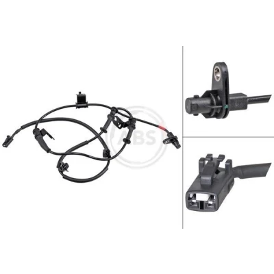 Imagem de A.B.S. 32331 Sensor de ABS activo 1330mm 1365mm 20mm preto