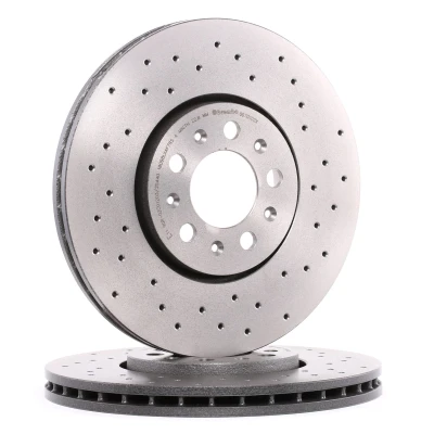 Imagem de BREMBO XTRA LINE 09.7010.2X Disco de travão 288 25 5 perfurado/ventilado revestido alto carbono com parafusos VOLKSWAGEN: Golf 4, Bora Sedan endado,
