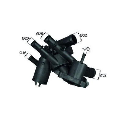 Imagem de MAHLE ORIGINAL TM 4 109 Termóstato, líquido de refrigeração com junta VOLKSWAGEN: Golf 4, Bora Sedan