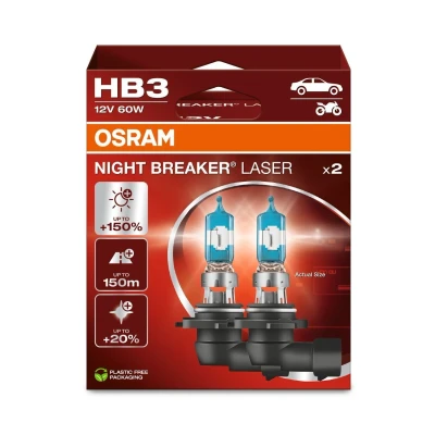 Imagem de OSRAM 9005NL 2HB Lâmpada, farol de longo alcance HB3 12V 60W