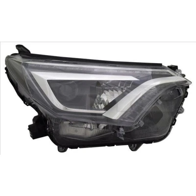 Imagem de TYC 20 16164 06 2 Farol Principal esquerda LED com luz de circulação diurna para pela direita LED, motor elétrico