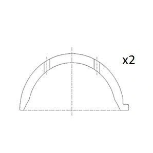 Imagem de FAI AutoParts BT3014 STD Anilha de afastamento, cambota RENAULT: LAGUNA 2 Grandtour, MASTER Kasten, TRAFIC Kasten