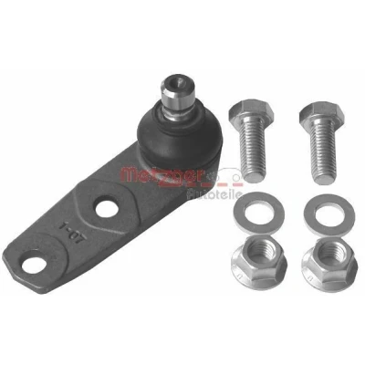 Imagem de METZGER 57020918 Rótula de suspensão Eixo dianteiro, lado direito, esquerdo, em baixo com material montagem KIT +