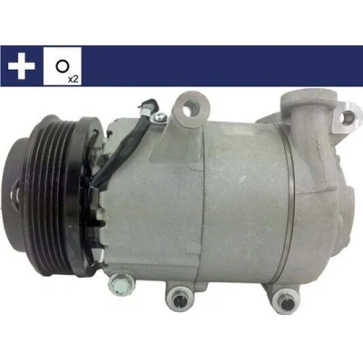 Imagem de MAHLE ORIGINAL ACP 866 000S Compressor 7VS16ic 12 R 1234yf, 134a com retentor FORD: Focus 2, C Max, VOLVO: V50, S40 II, C30