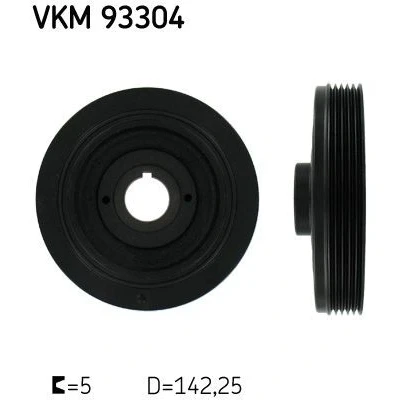 Imagem de SKF VKM 93304 Polia da Cambota 142,3 5