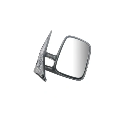 Imagem de espelho retrovisor Tyc 337 0083 à direita preto convexo, para regulação manual do VOLKSWAGEN: Transporter 4 Bus,