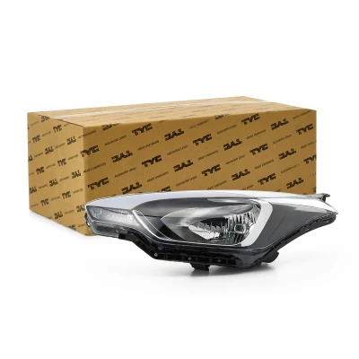 Imagem de TYC 20 15826 15 2 Farol Principal esquerda H4 para circulação pela direita sem motor elétrico HYUNDAI: i20 II Hatchback