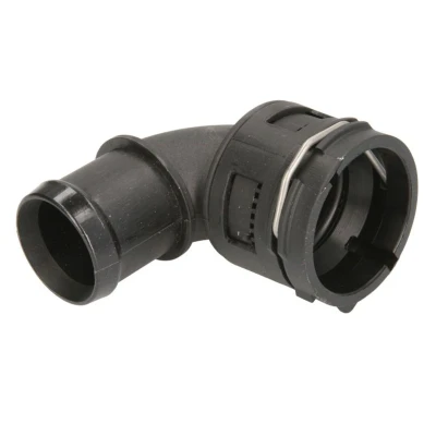 Imagem de TOPRAN 116 599 Flange Poliamida 6.6, GFK (plástico reforçado a fribra de vidro) Radiador, em baixo com junta aro fixação VOLKSWAGEN: Caddy 3
