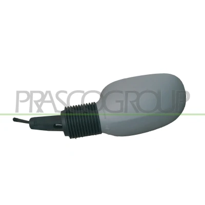 Imagem de Espelho retrovisor Prasco FD0067124 esquerda preto com subcapa manual ajustável pelo interior, ajuste: tirantes, por cabo de aço, convexo