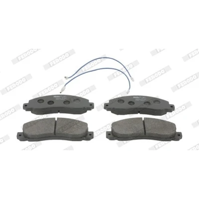 Imagem de FERODO PREMIER ECO FRICTION FVR414 Jogo de pastilhas para travão disco incl. contacto aviso desgaste sem acessórios RENAULT: Trafic I Van