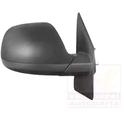 Imagem de Espelho retrovisor Van Wezel 5790804 à direita preto completo, convexo, para regulação manual do espelho, rebatível manualmente