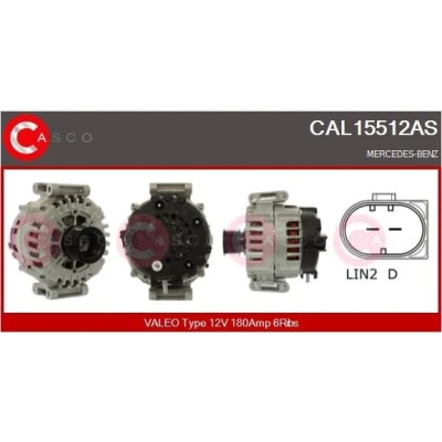 Imagem de CASCO CAL10294AS Alternador 12V 140A VOLVO: S40 I, V70 2, XC90 I