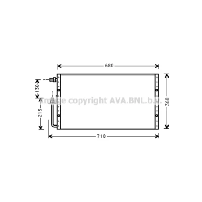 Imagem de PRASCO UV5096 Condensador Alumínio 607