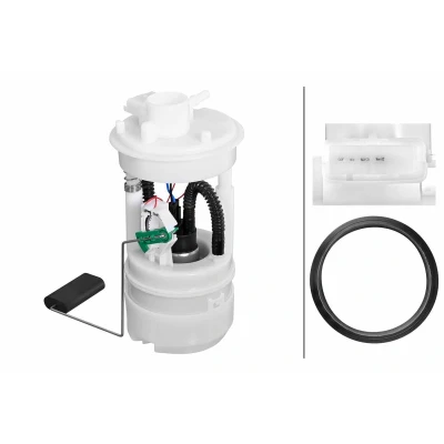 Imagem de HELLA 8TF 358 306 701 Unidade de alimentação combustível com junta, sensor nível elétrico Gasolina