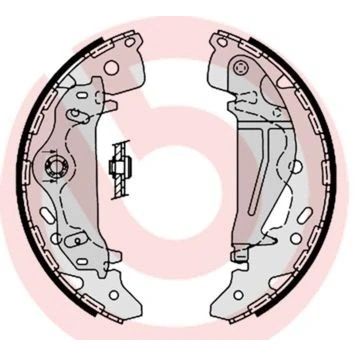 Imagem de BREMBO S 30 521 Maxilas de travão 295 54 com alavanca do mão KIA: CARNIVAL 2