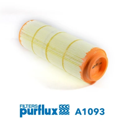 Imagem de PURFLUX A1093 Filtro de ar 335 105 Cartucho filtrante MERCEDES BENZ: Classe A, Vaneo