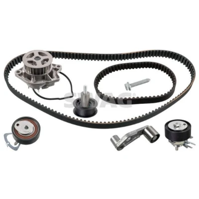 Imagem de SWAG 30 93 2737 bomba de Água + Kit Correia Distribuição com água 58, 130 VOLKSWAGEN: Golf 4, 5, Polo IV Hatchback