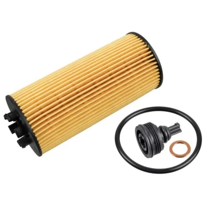 Imagem de FEBI BILSTEIN 170546 Filtro de óleo com junta, material montagem Cartucho filtrante MINI: Hatchback, Clubman, Countryman, BMW: 2 Active Tourer