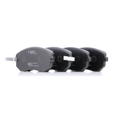 Imagem de BOSCH 0 986 494 558 Jogo de pastilhas para travão disco Baixo teor metálico com avisador sonoro desgaste SUBARU: Impreza III Hatchback